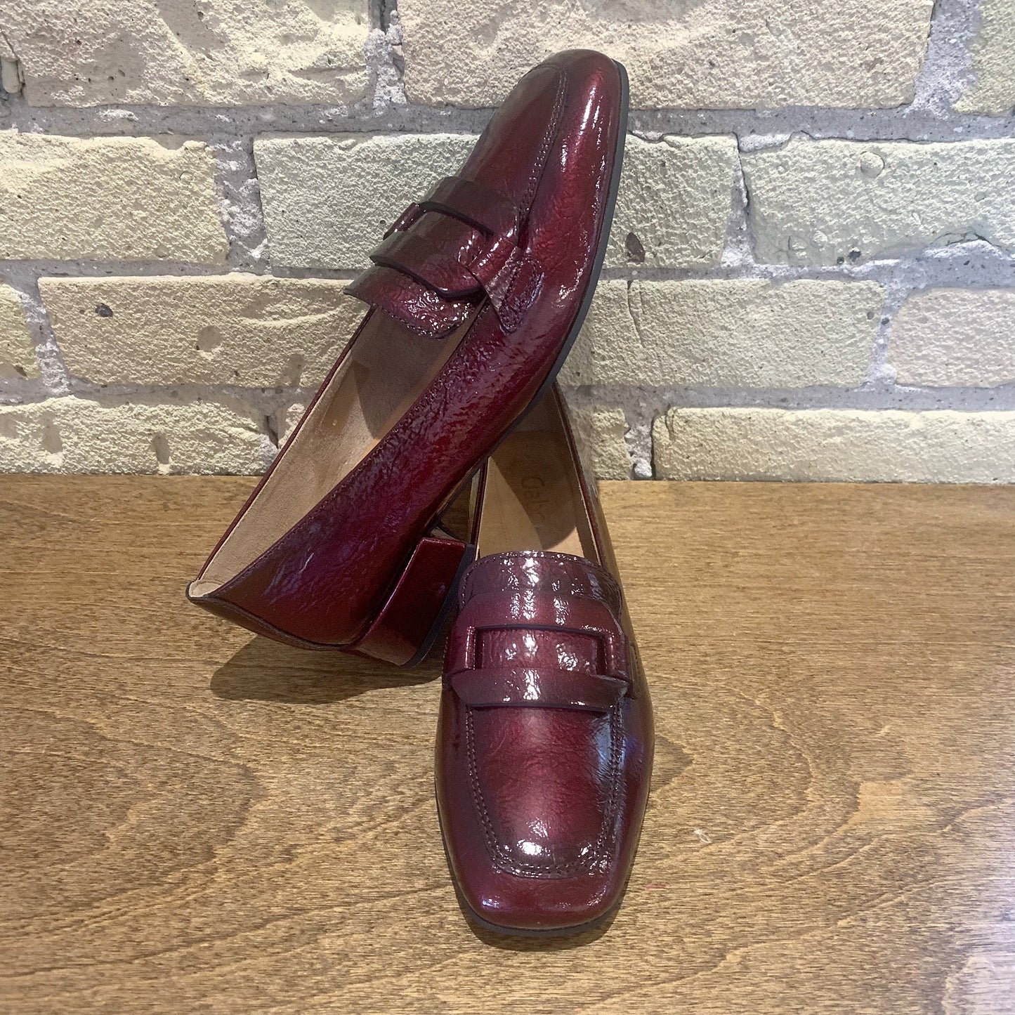 Gabor 75.261.95 Patent Loafer Bordo