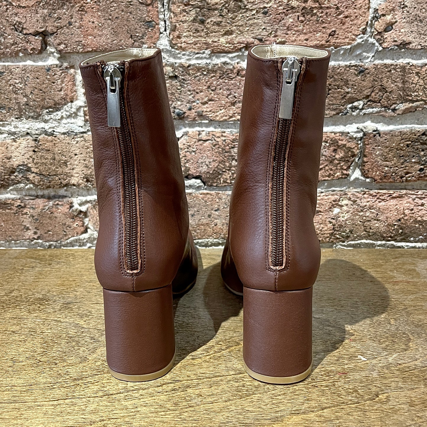 Tabatha Leather Heeled Boots