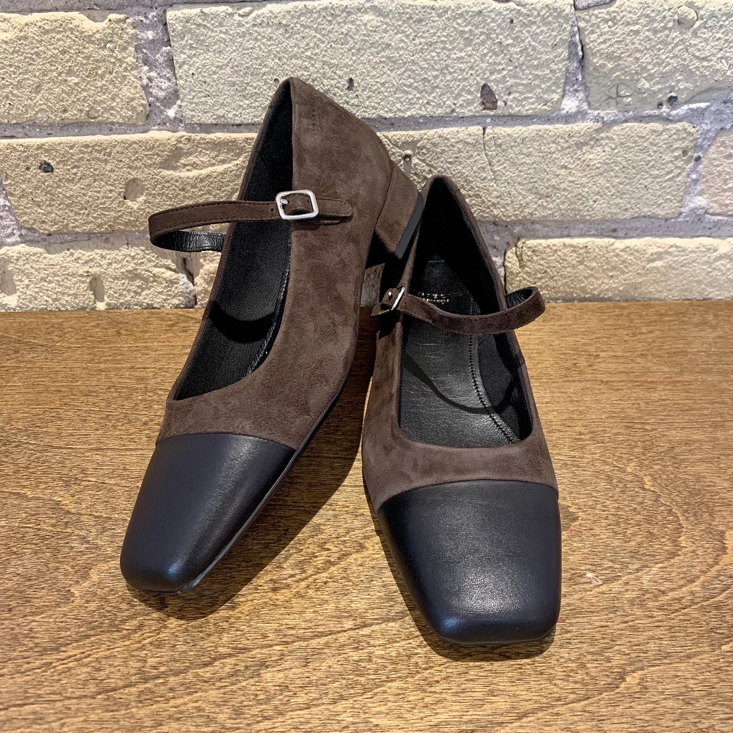 Vagabond Debbi Heeled Mary Jane Coffee