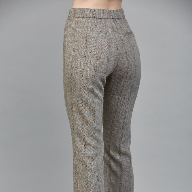 Fate Herringbone Flare Pant