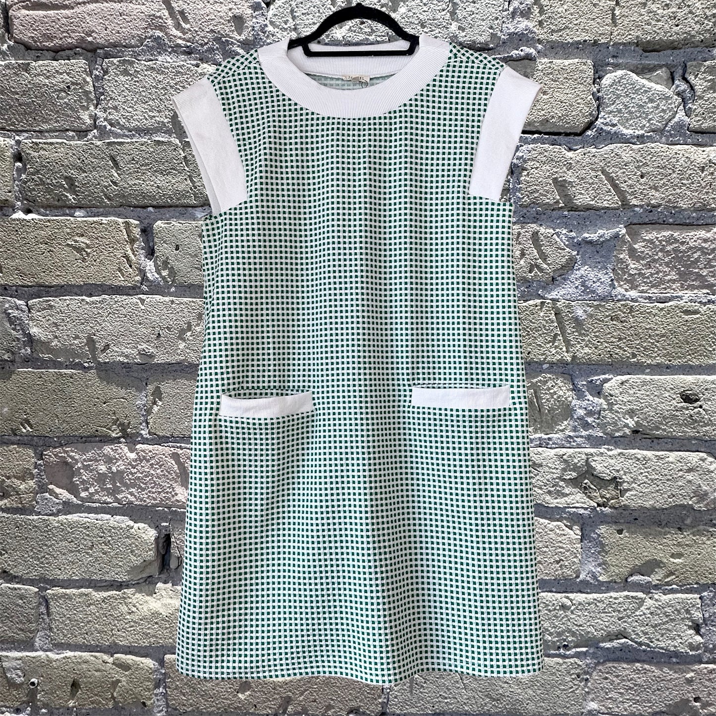 Jodifl Checker Print Shift Dress