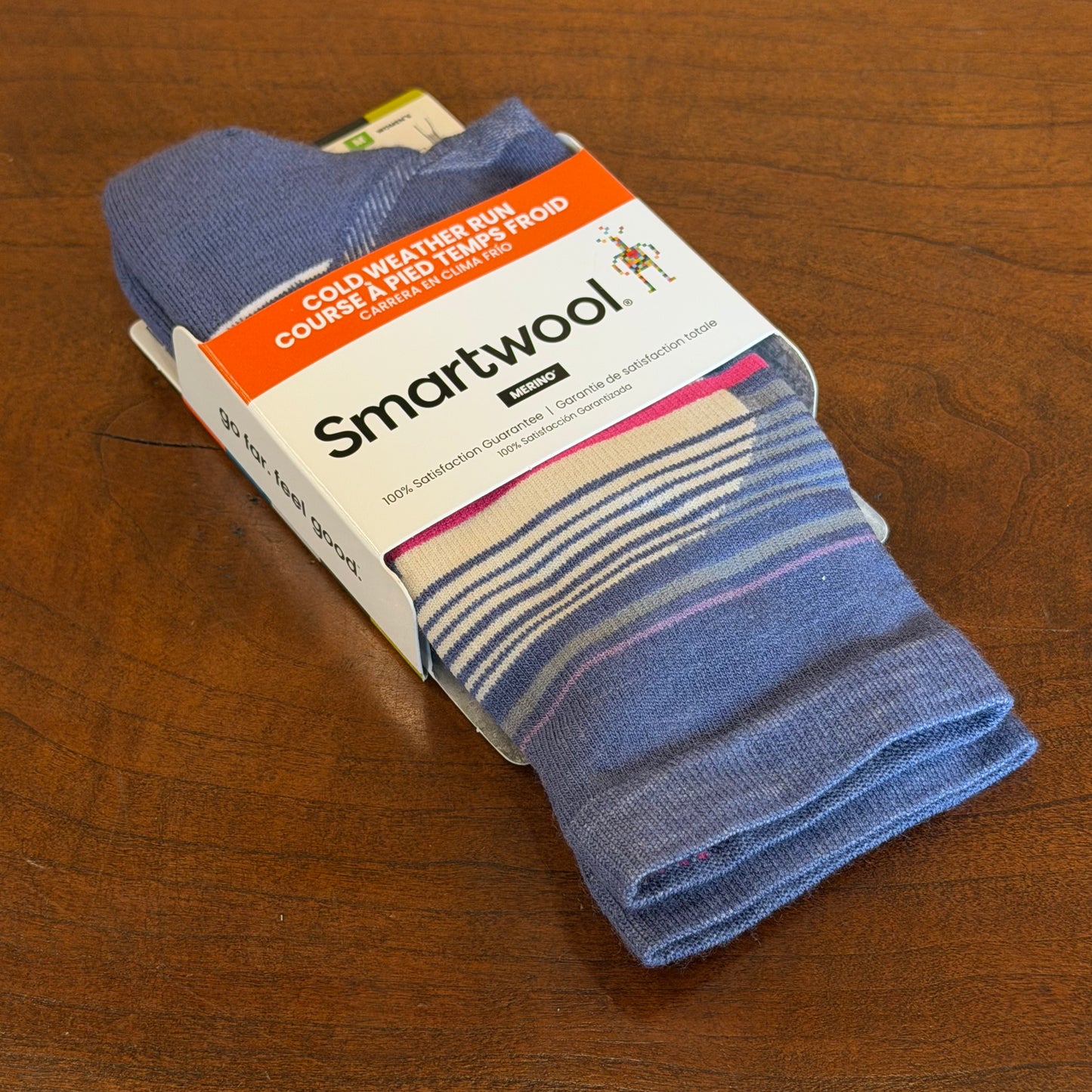 Smartwool Women's Run Cold Weather Glow Track Crew Socks