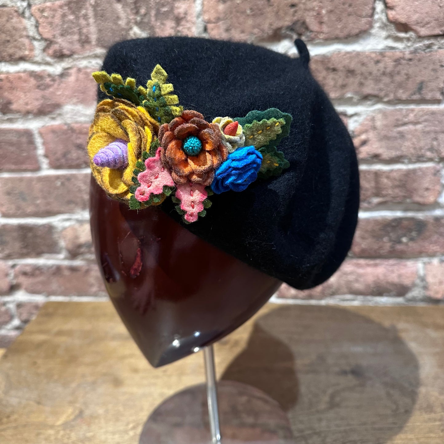 Joyce Czernicki Felt Beret