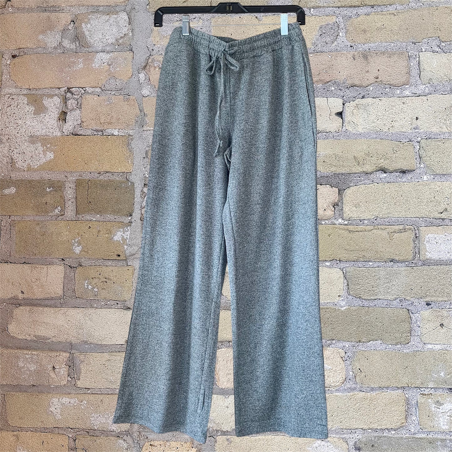 Mono B Brushed Wide Leg Lounge Pants