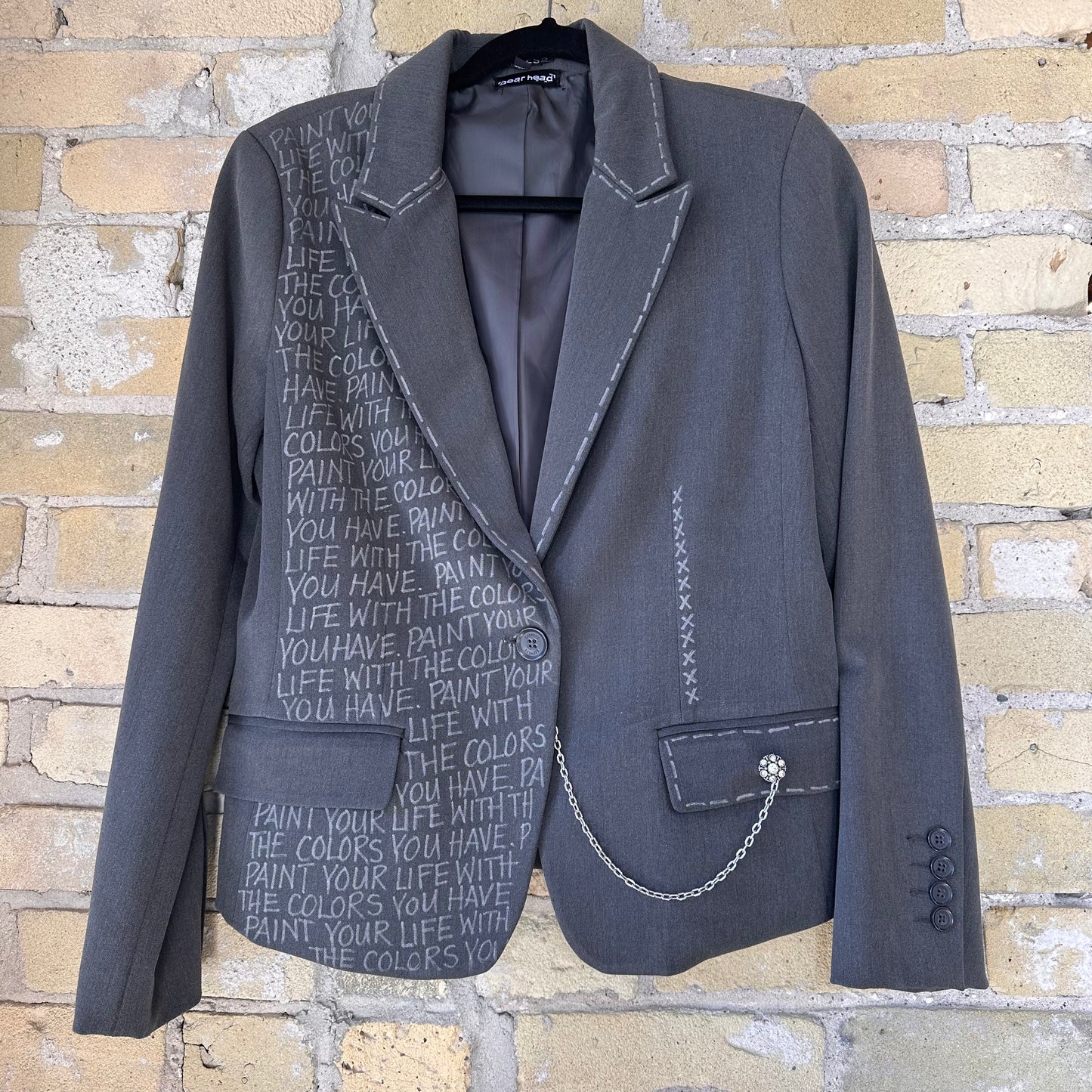 Gearhead Grey Blazer Paint Your Life