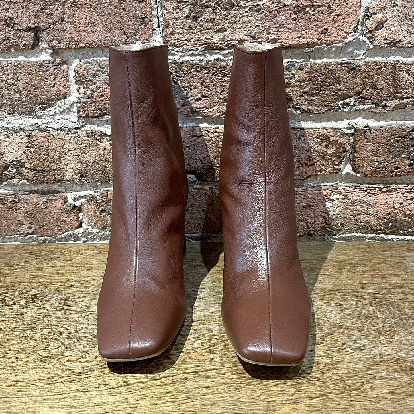 Tabatha Leather Heeled Boots