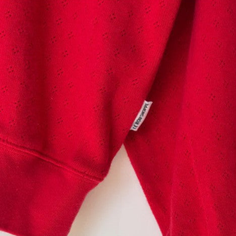 Le Bon Pointelle Core Sweatshirt