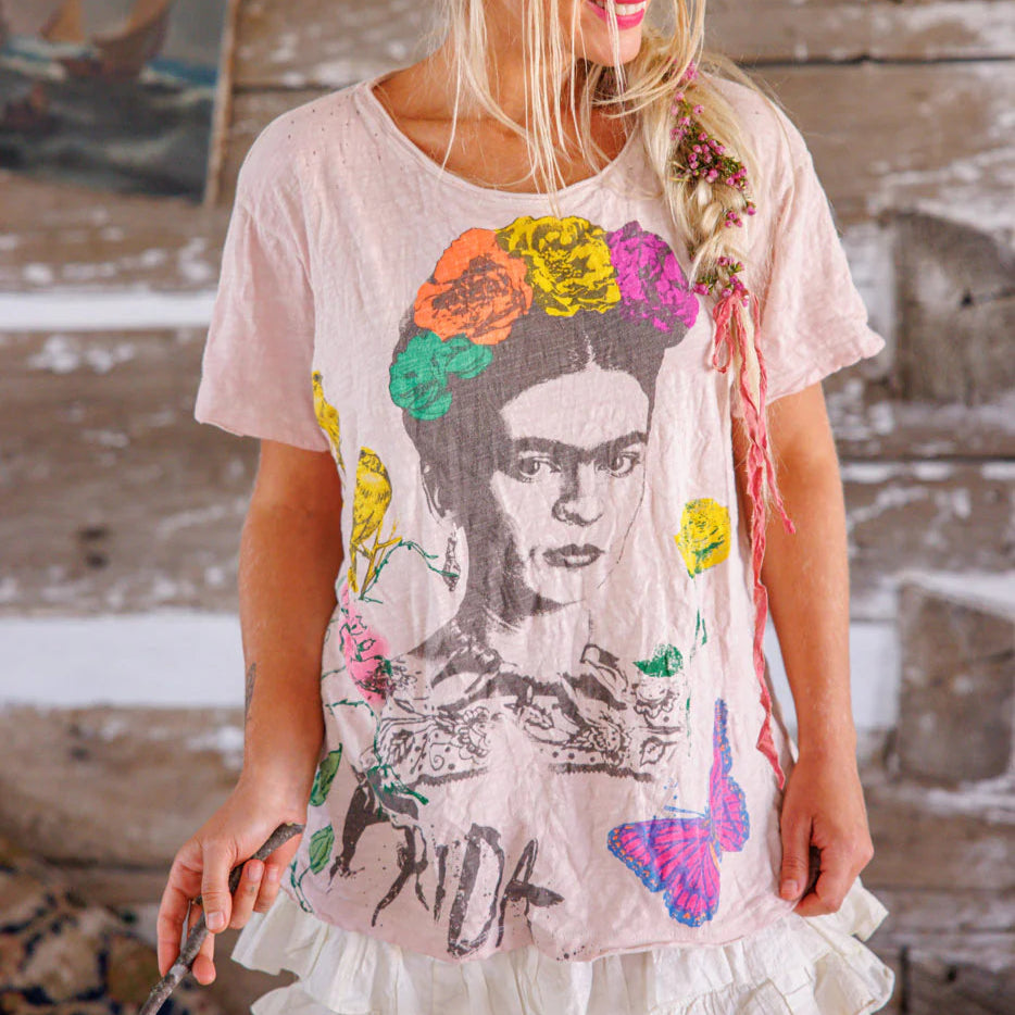 Magnolia Pearl Frida Art Is The Remedy Tee
