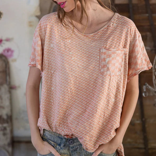 Magnolia Pearl Piecewise Pocket Tee