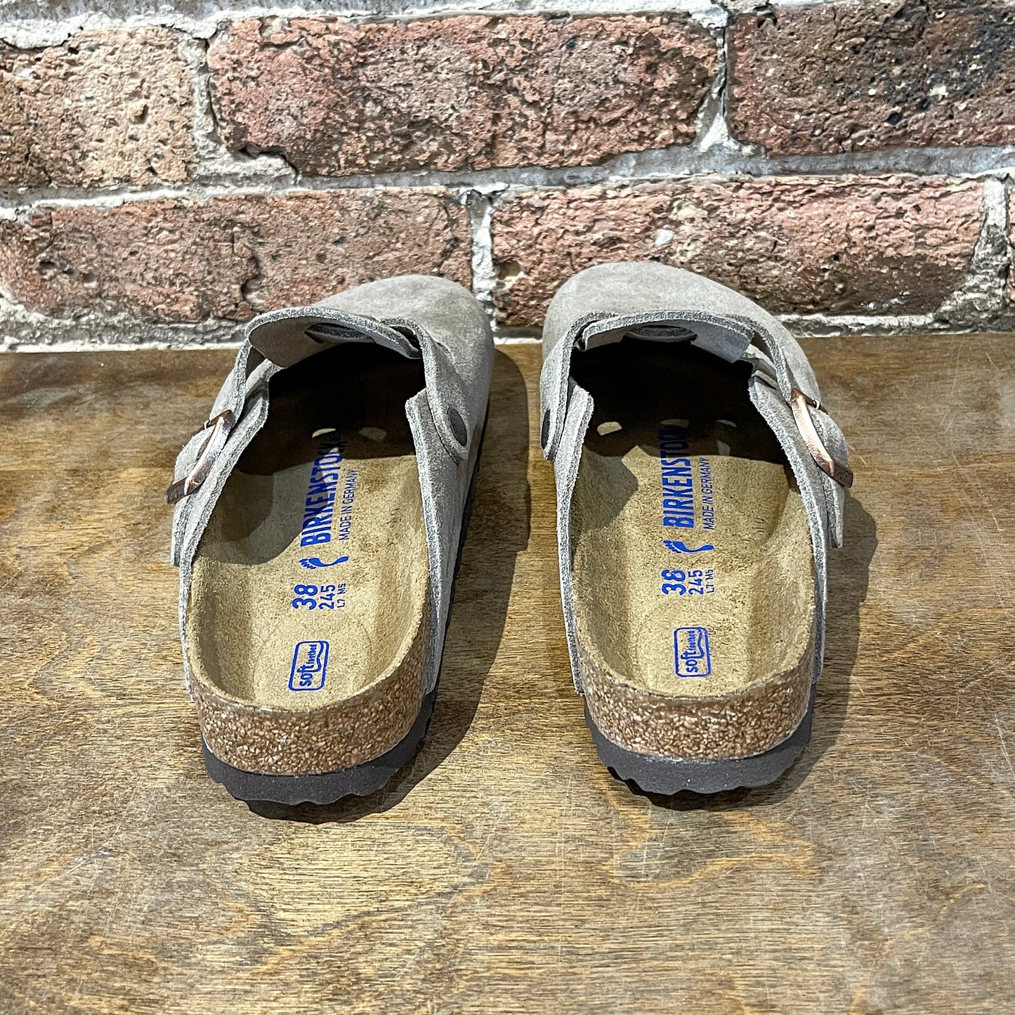 Birkenstock Boston Soft Footbed Suede