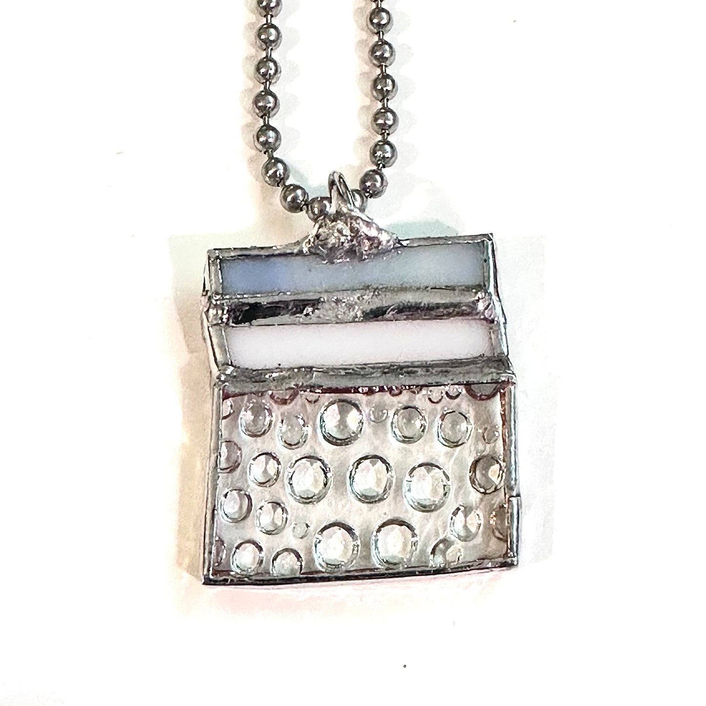 KB Stained Glass Pendant