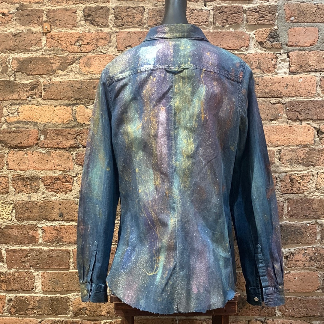 CC x Shoo Painted Denim Shirt 2