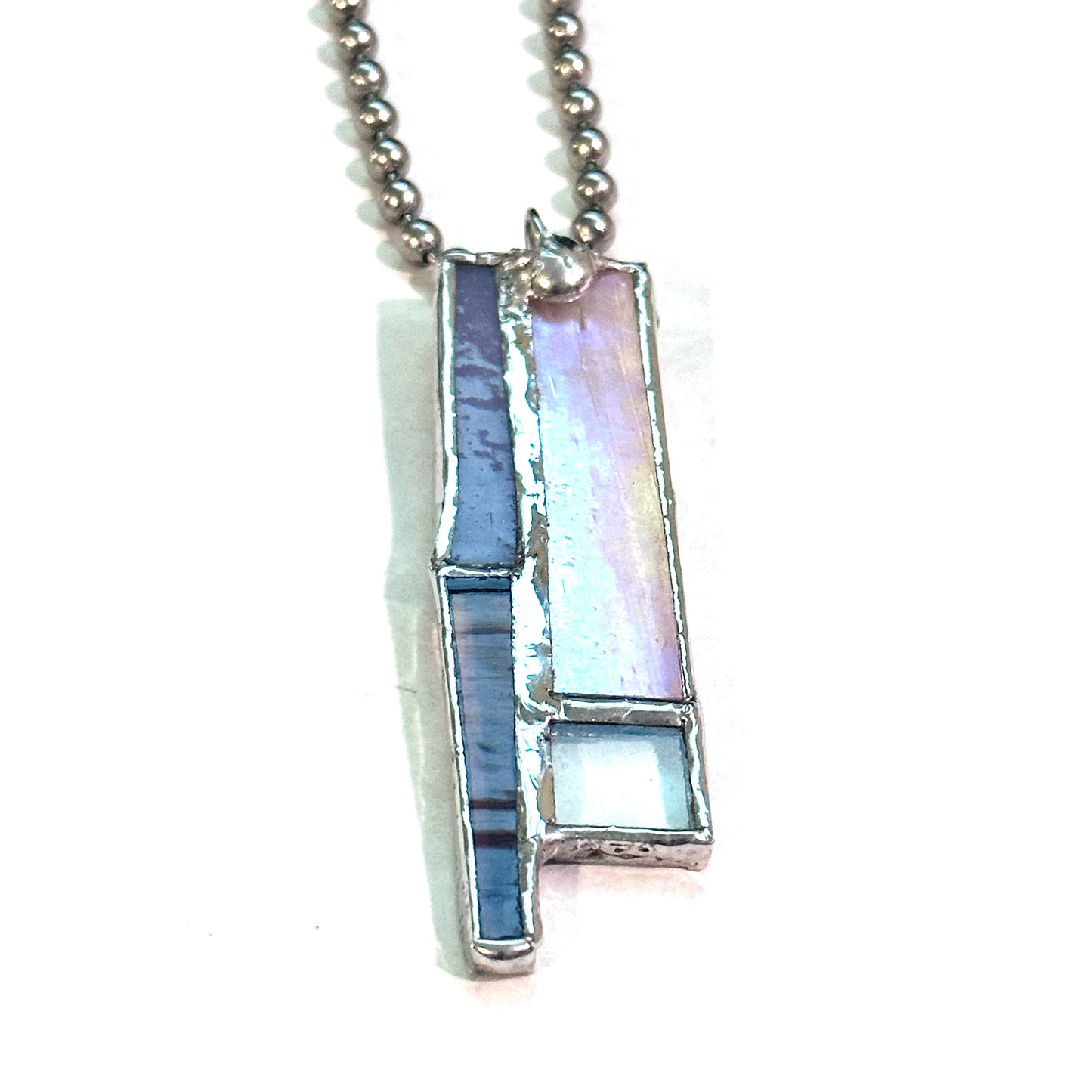 KB Stained Glass Pendant