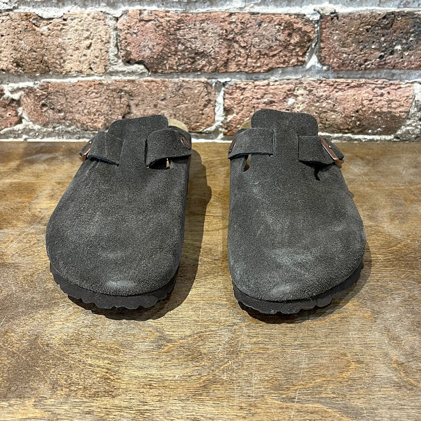 Birkenstock Boston Soft Footbed Suede