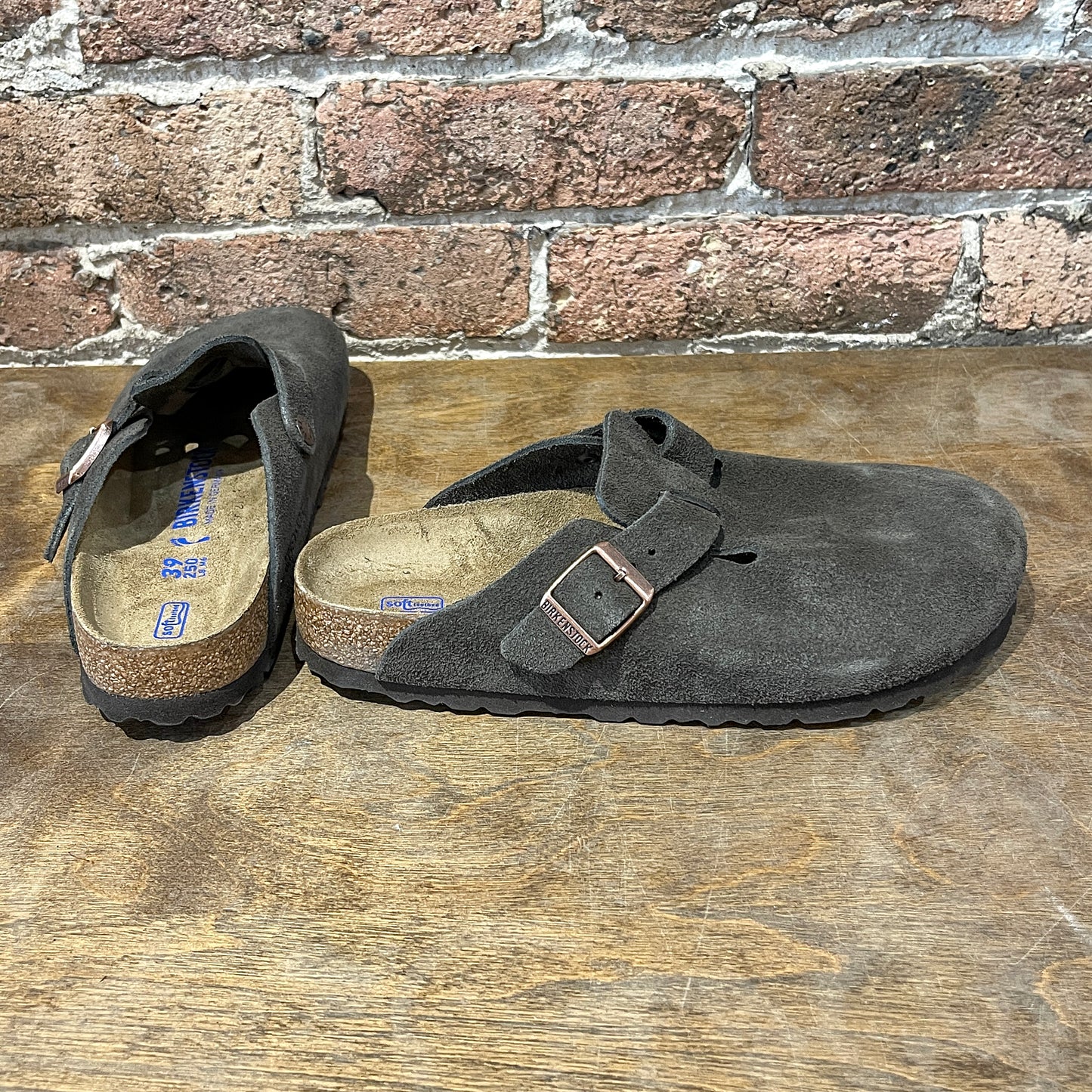 Birkenstock Boston Soft Footbed Suede