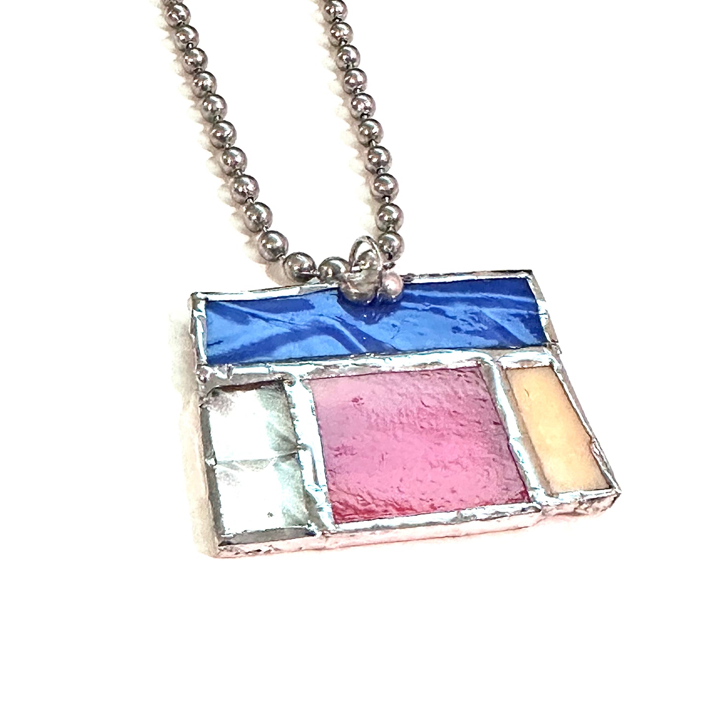 KB Stained Glass Pendant