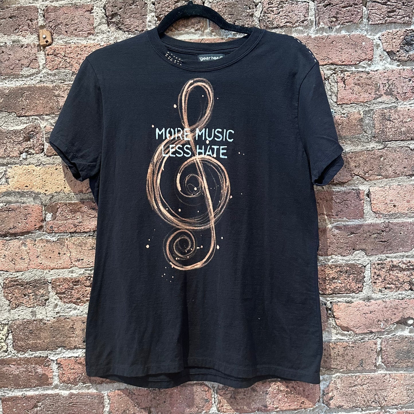 Gearhead More Music Less Hate T-Shirt