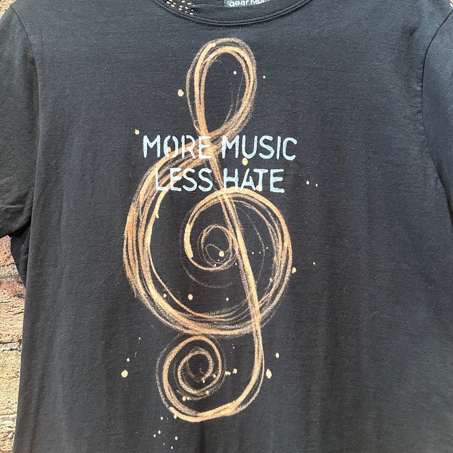 Gearhead More Music Less Hate T-Shirt