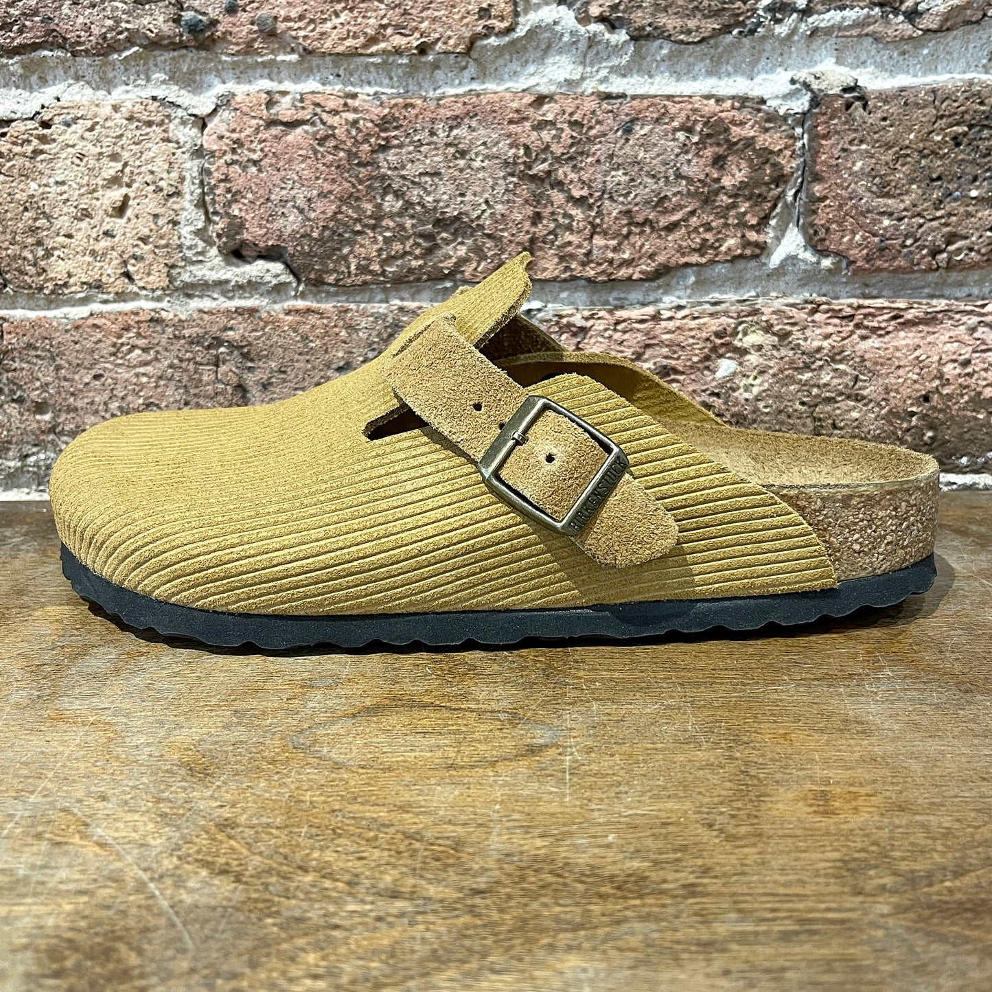 Birkenstock Boston Corduroy Suede Embossed