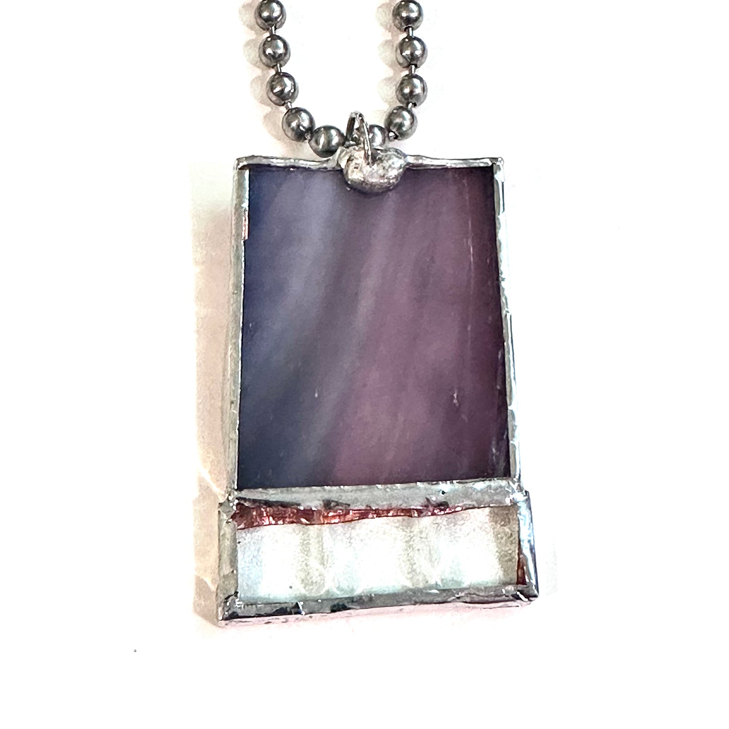 KB Stained Glass Pendant