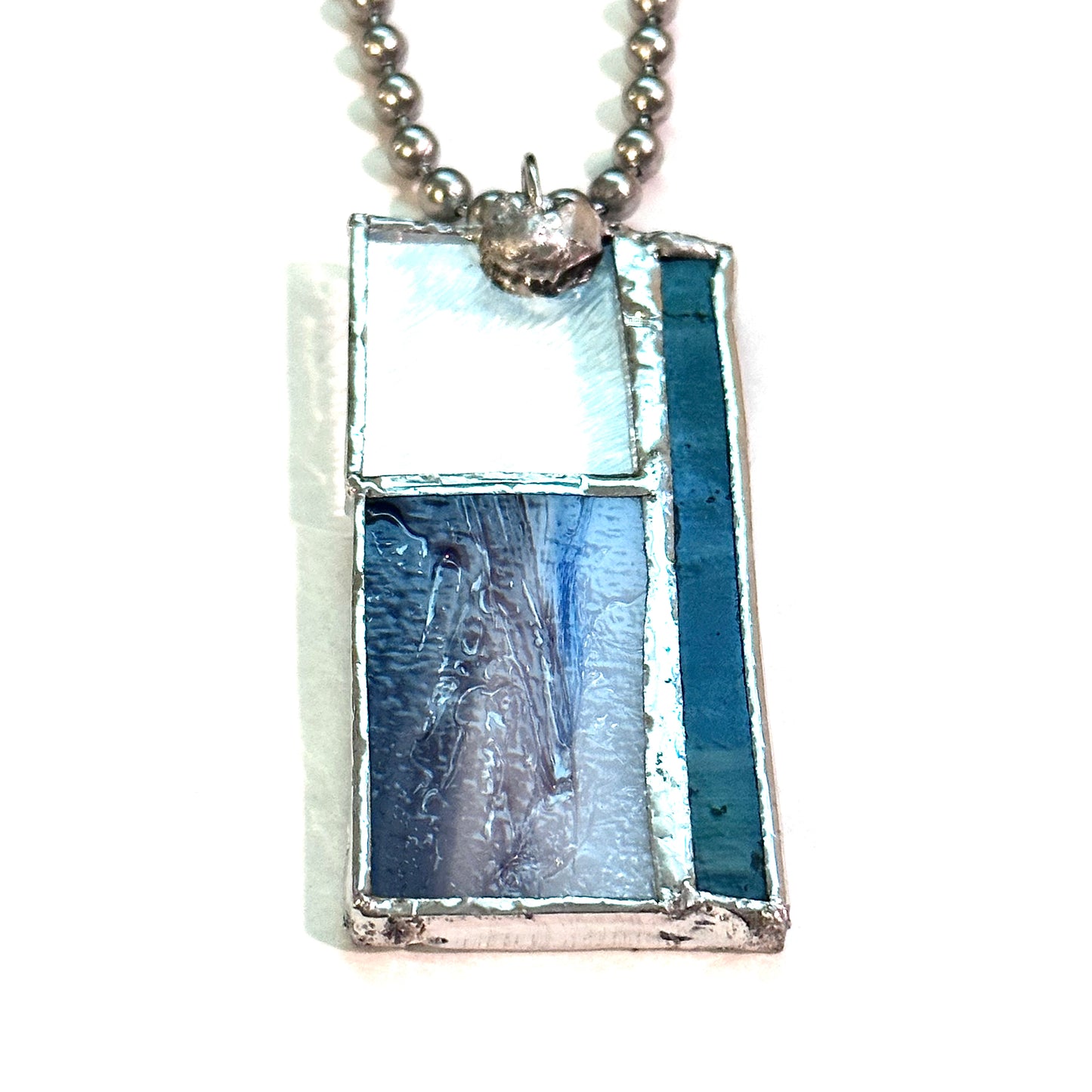 KB Stained Glass Pendant