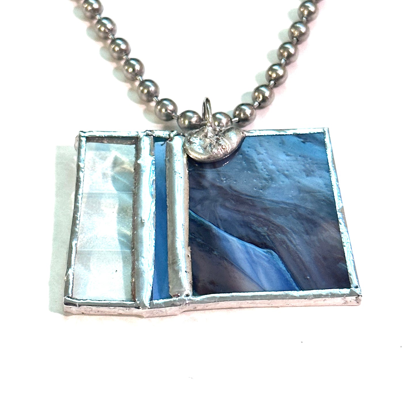 KB Stained Glass Pendant