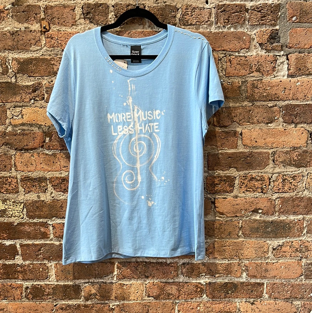 Gearhead More Music Less Hate T-Shirt