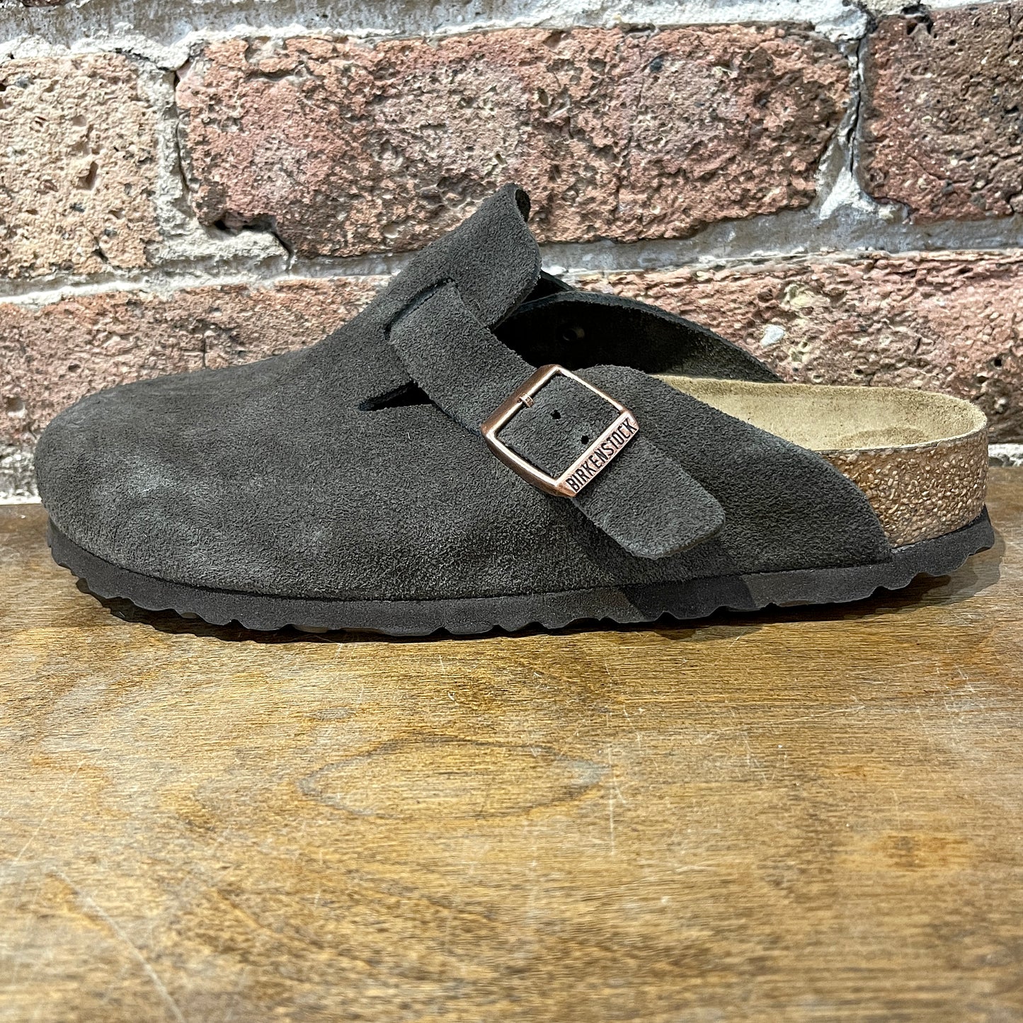 Birkenstock Boston Soft Footbed Suede