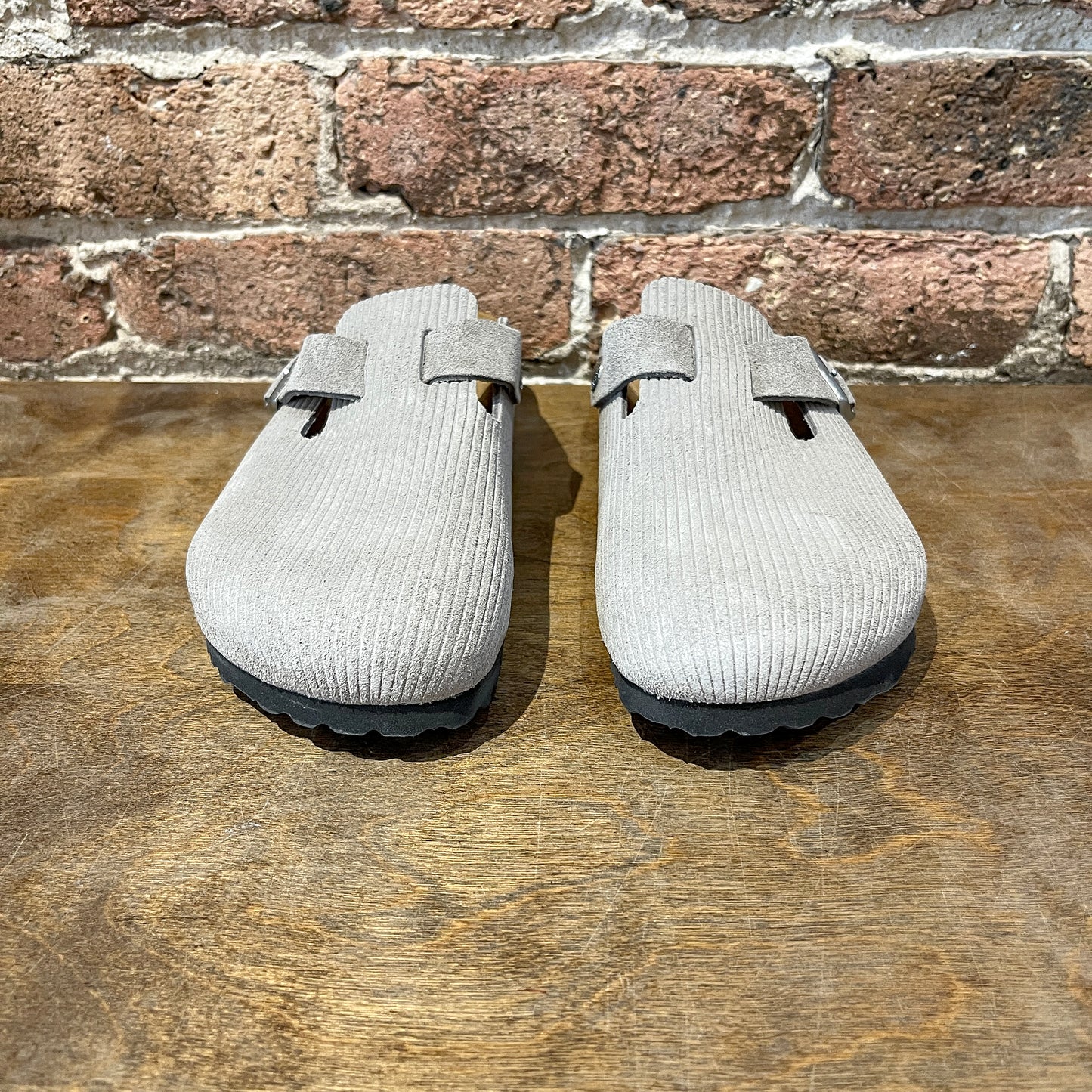 Birkenstock Boston Corduroy Suede Embossed