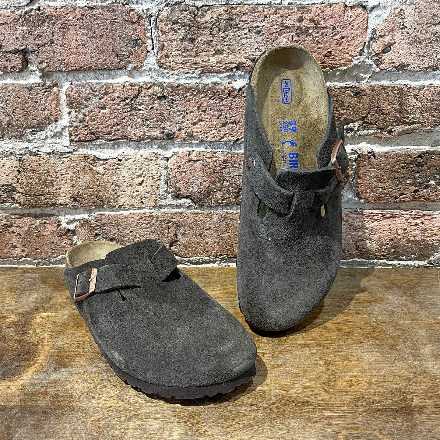 Birkenstock Boston Soft Footbed Suede