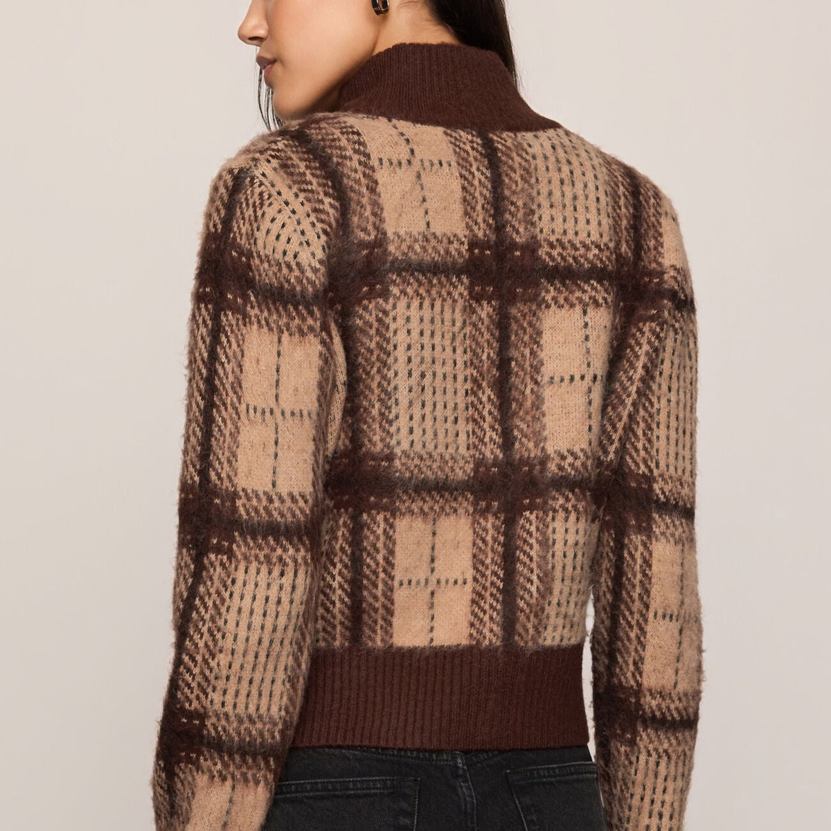 Z Supply Frostline Plaid Cardigan