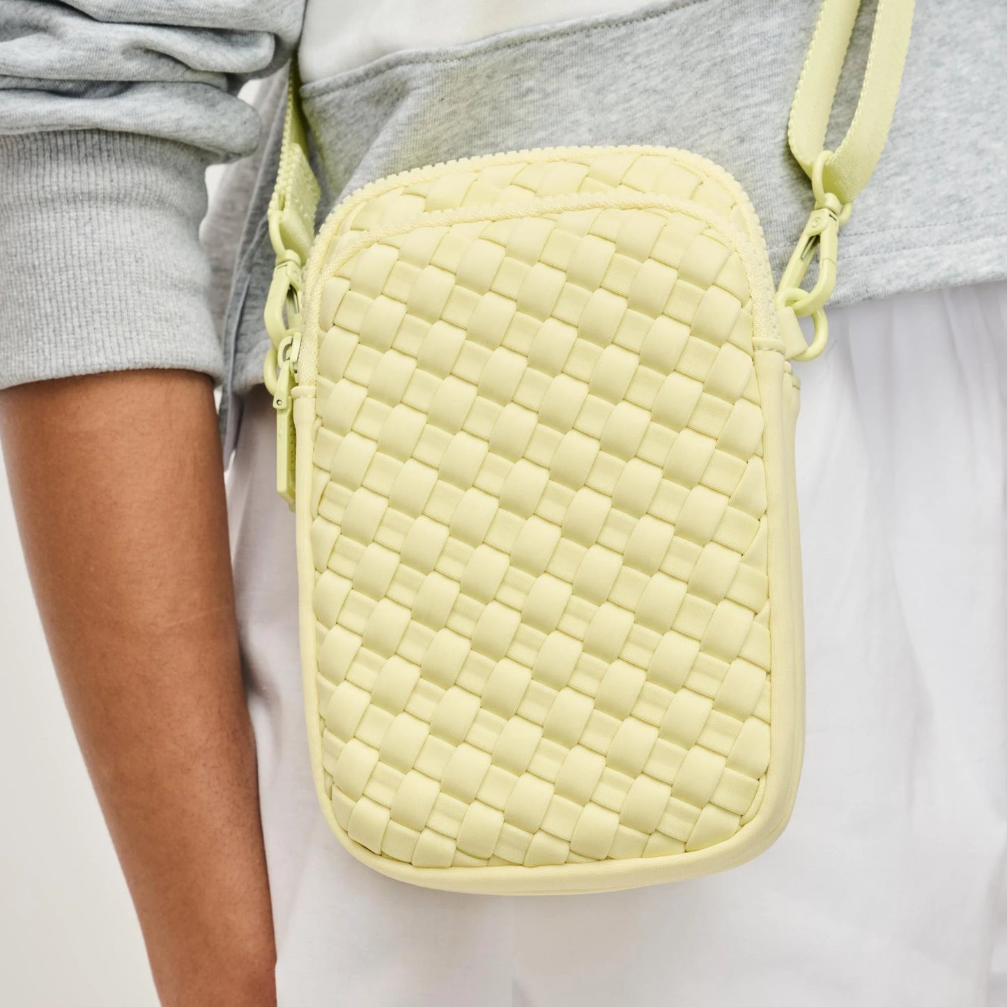 Divide & Conquer - Woven Neoprene Crossbody Butter