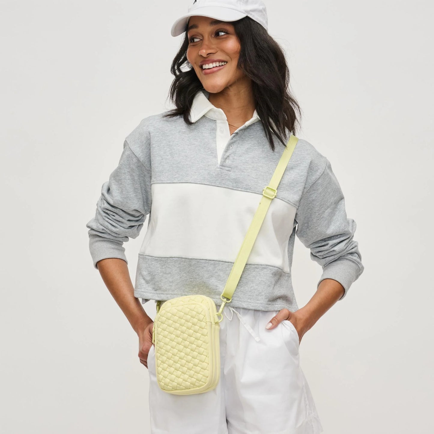 Divide & Conquer - Woven Neoprene Crossbody Butter