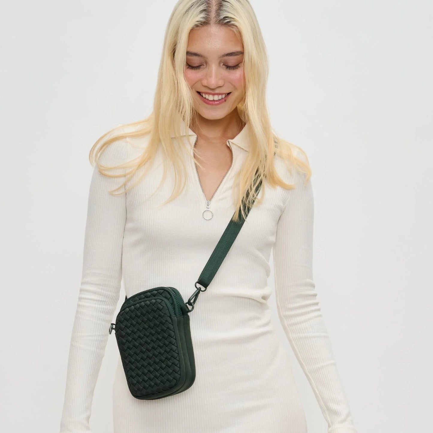 Divide & Conquer - Woven Neoprene Crossbody Olive