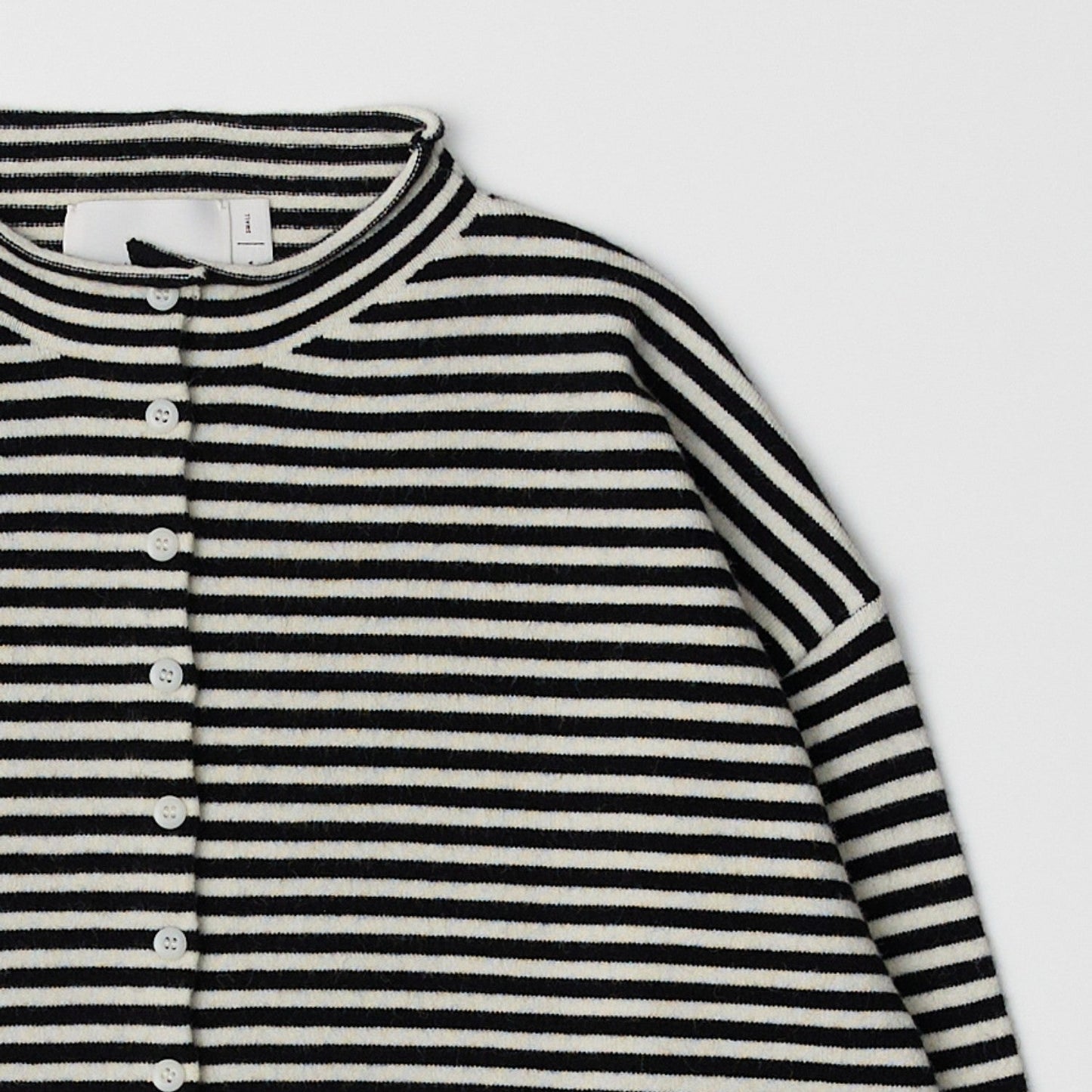 The Elisa Cardigan Black-Cream