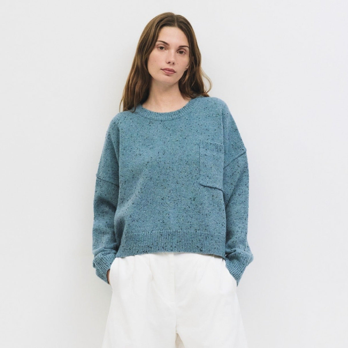 Mod Ref Beck Sweater in Blue