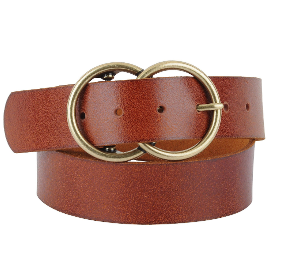 Double Circle Buckle Belt-5028