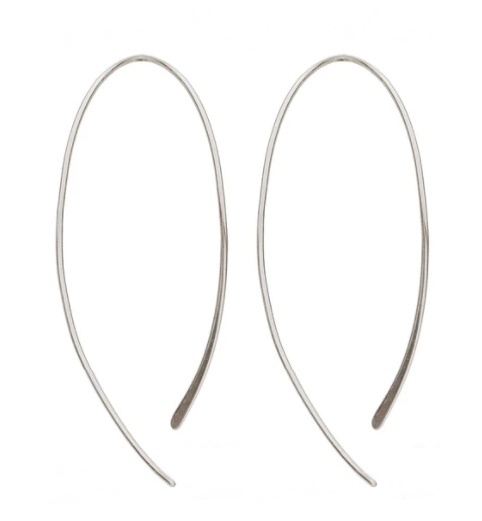 Jen Hansen Refine Earring Oxidized Sterling Silver