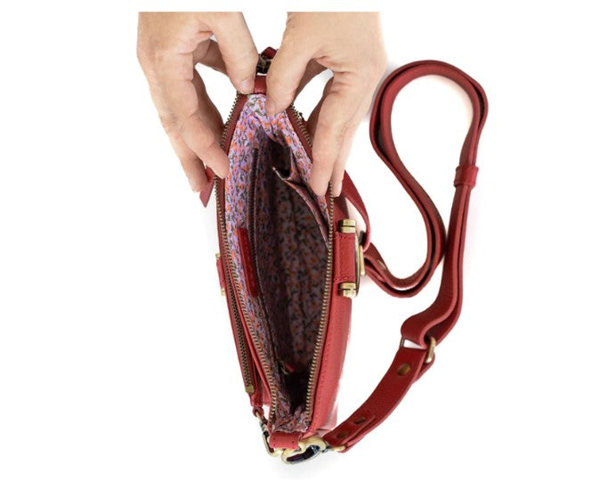 Sapahn AE Crossbody Wristlet Wallet