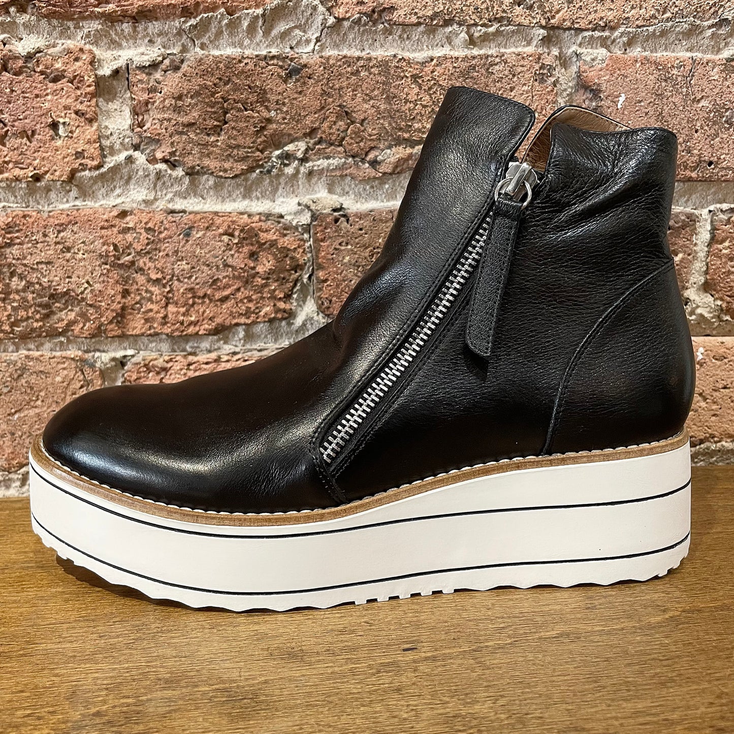 Silent D Nene Zip Boot Black