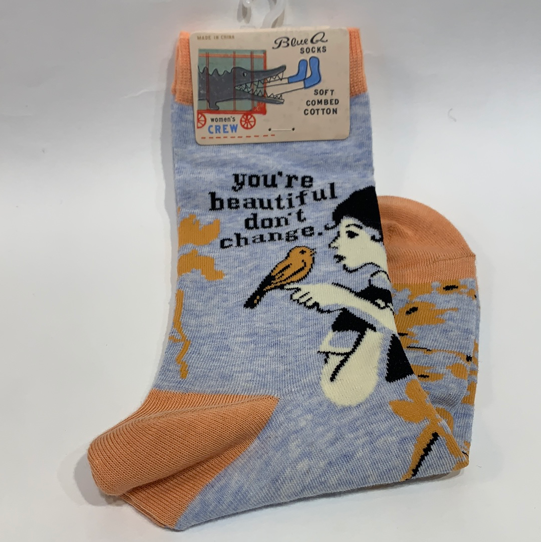 Blue Q Women's Crew Socks - shoostore