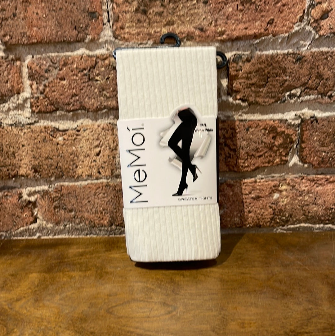 MeMoi Ribbed Sweater Tights
