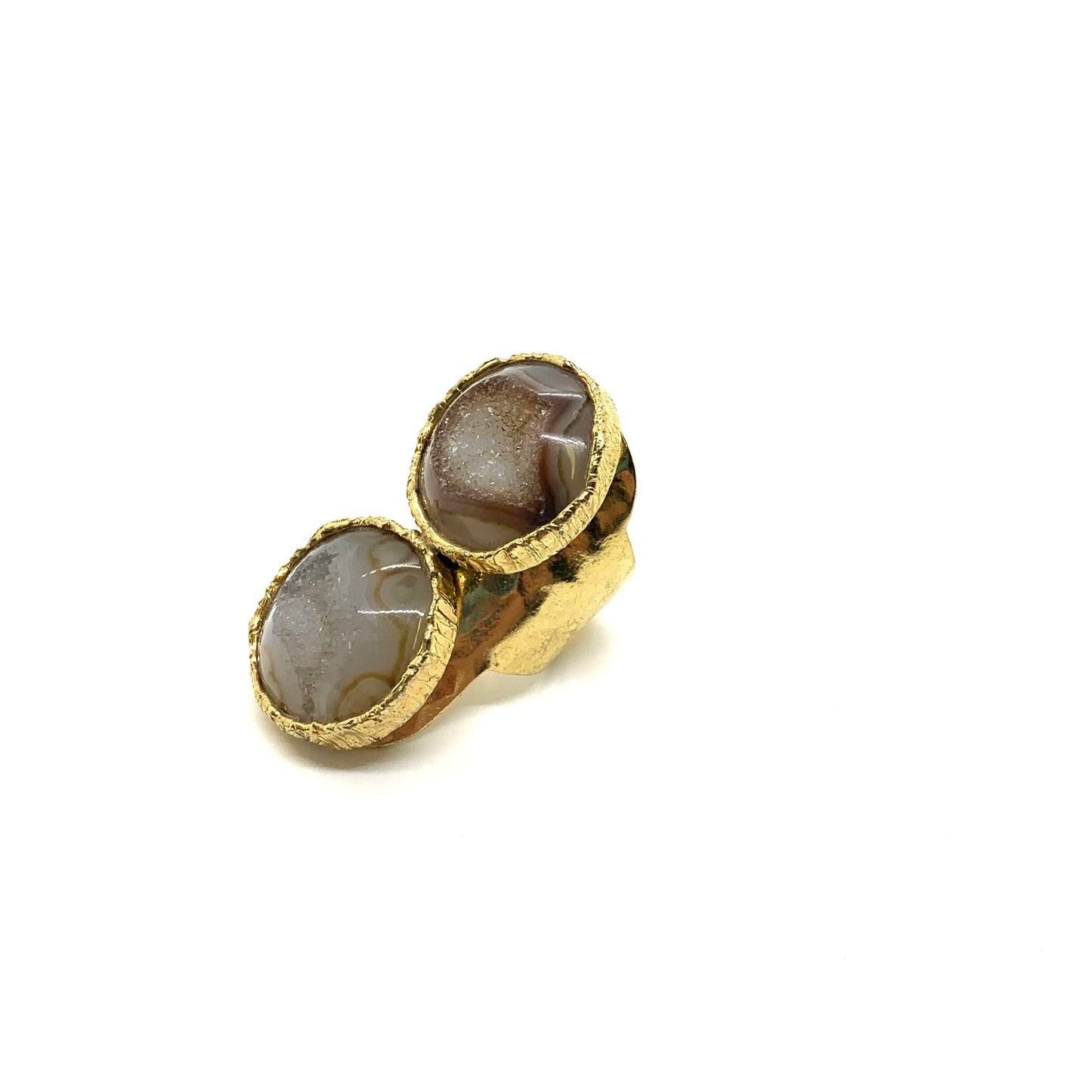 Jen Hansen Druzy Quartz Ring