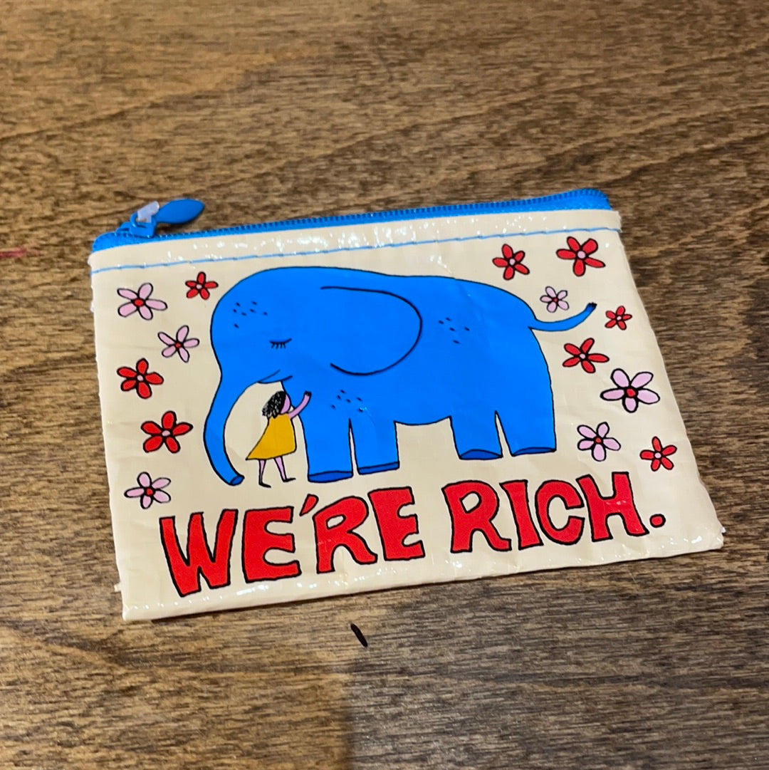 Blue Q Coin Purse - shoostore