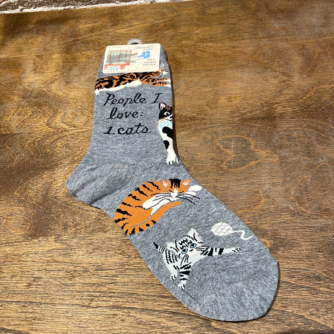 Blue Q Women's Crew Socks - shoostore