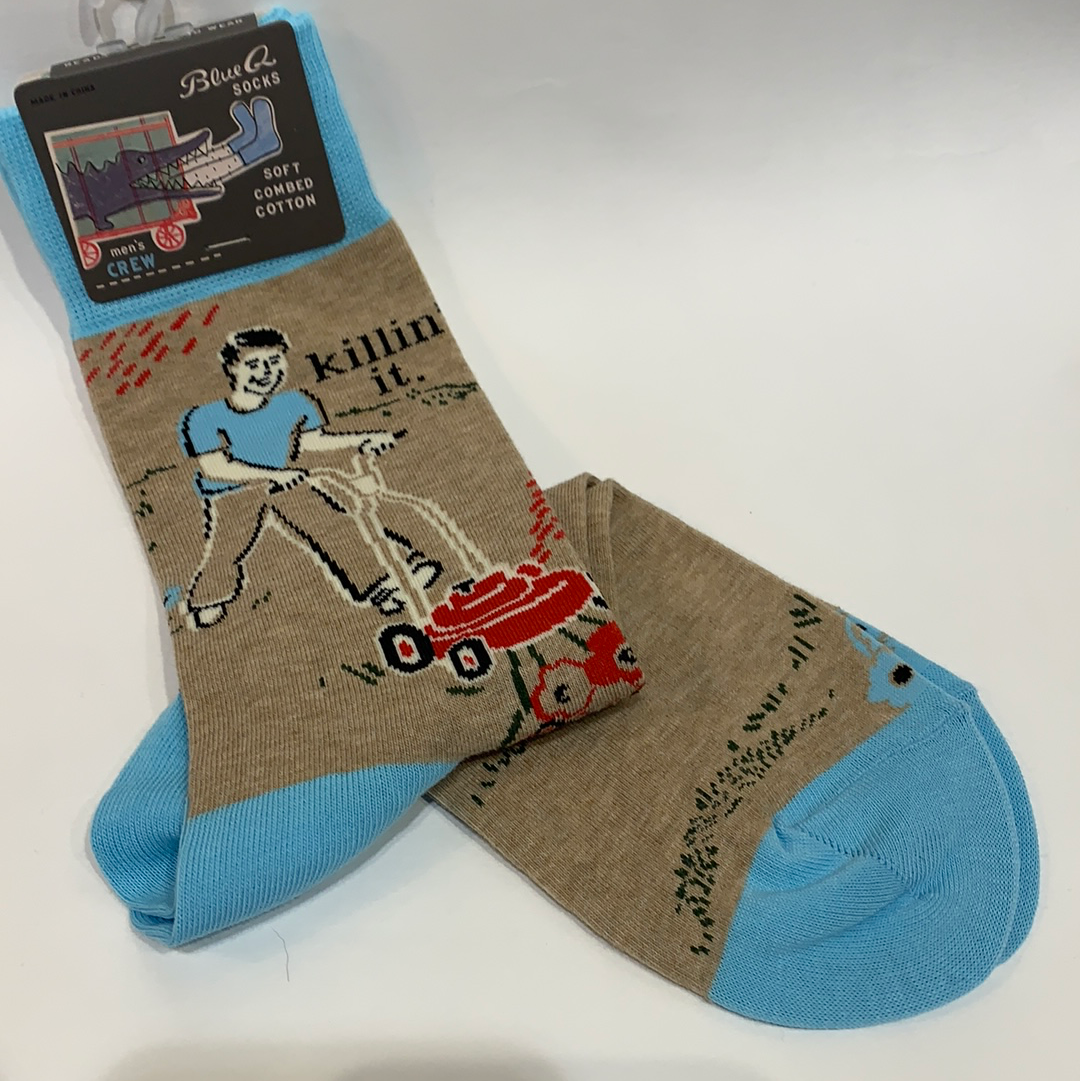 Blue Q Men's Socks - shoostore