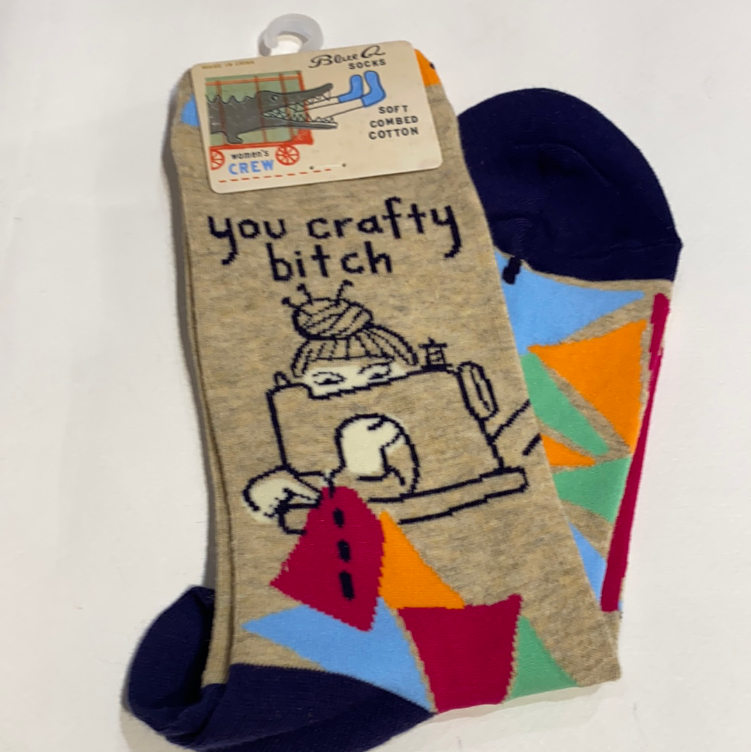 Blue Q Women's Crew Socks - shoostore