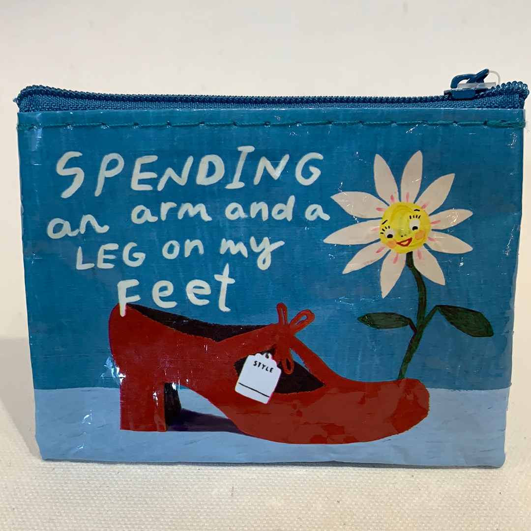 Blue Q Coin Purse - shoostore