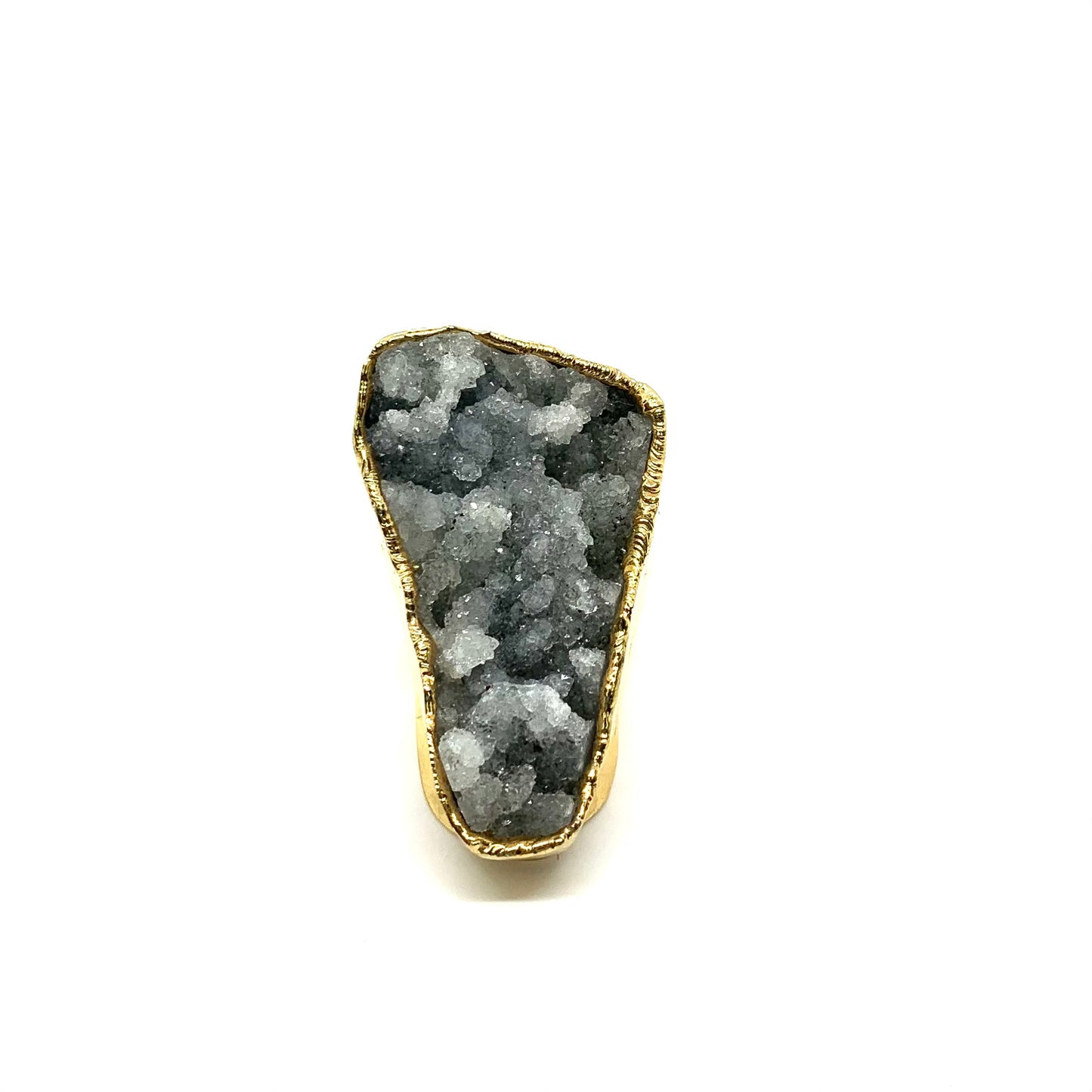 Jen Hansen Druzy Quartz Ring