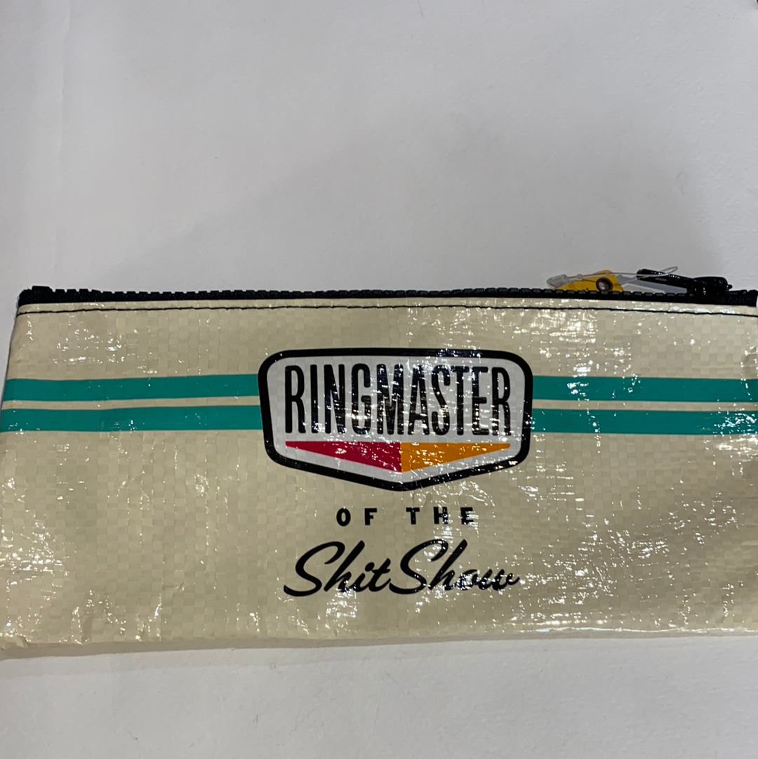 Zipper Pencil Case with funny lines and cool designs